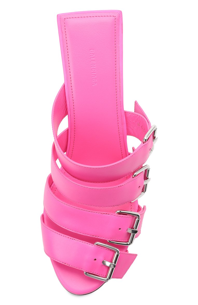 Кожаные мюли bluckle BALENCIAGA, арт. 643144/WA8FE, фото 1