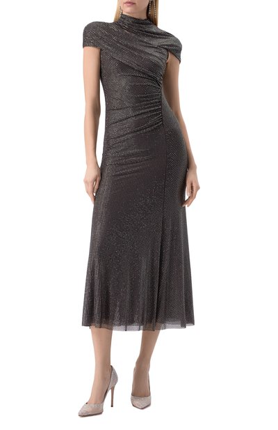 Платье с отделкой стразами SELF-PORTRAIT, арт. RS25077M, фото 2