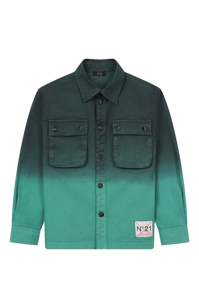 Хлопковая куртка-рубашка N21, арт. N210BH/N0482