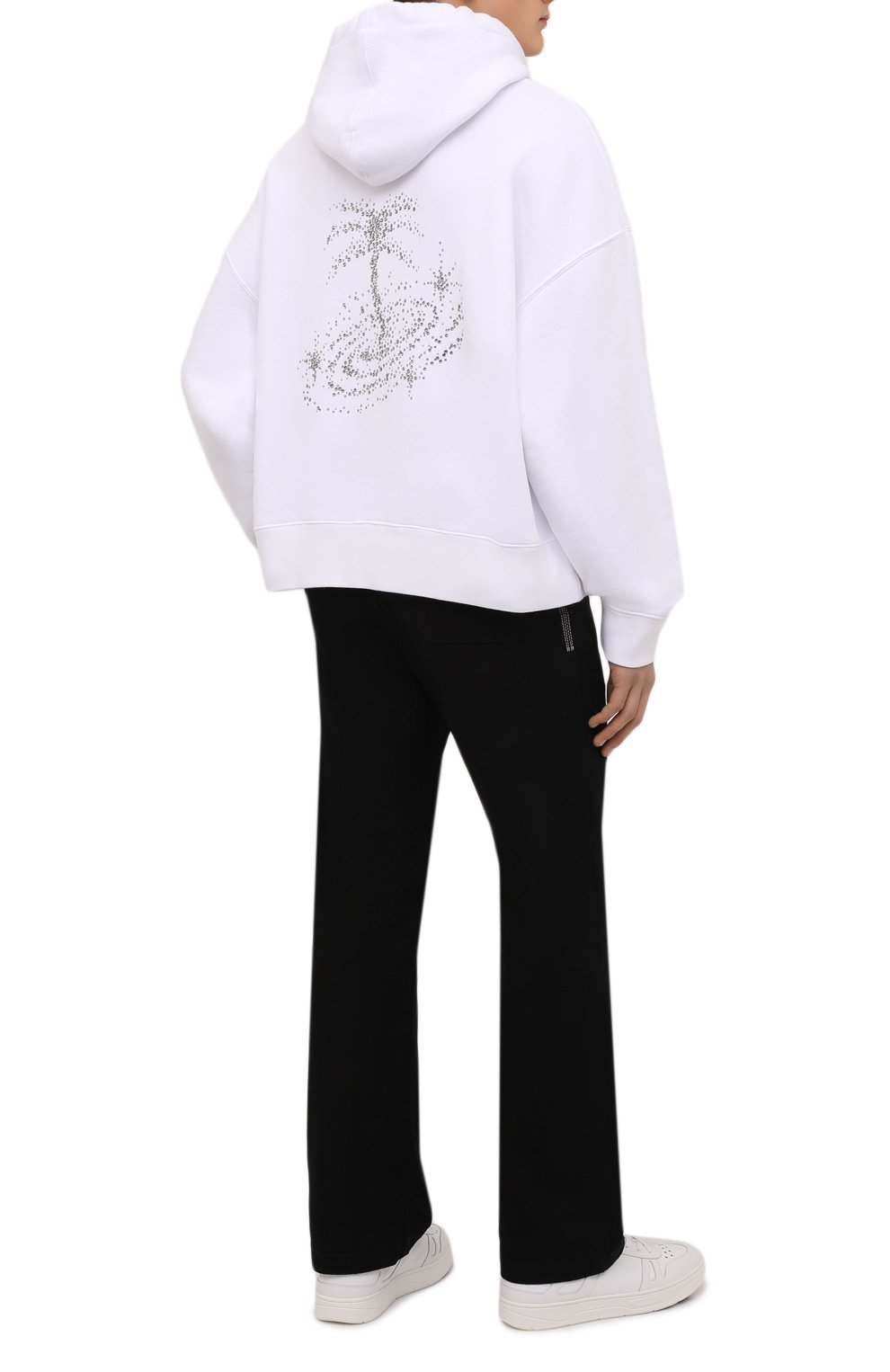 Хлопковое худи PALM ANGELS, арт. PMBB058F21FLE0090410, фото 2