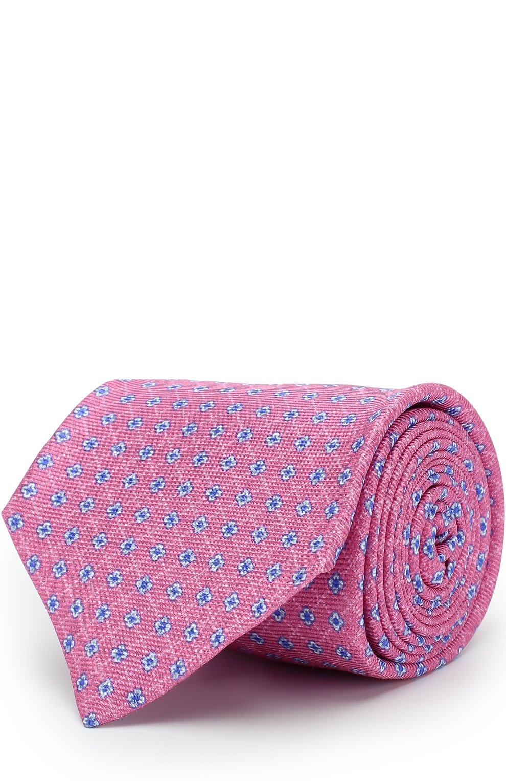 Шелковый галстук KITON розового цвета по цене 29950 руб., арт. UCRVKAC09E3208000, фото 1 Шелковый галстук KITON, арт. UCRVKAC09E3208000, фото 1