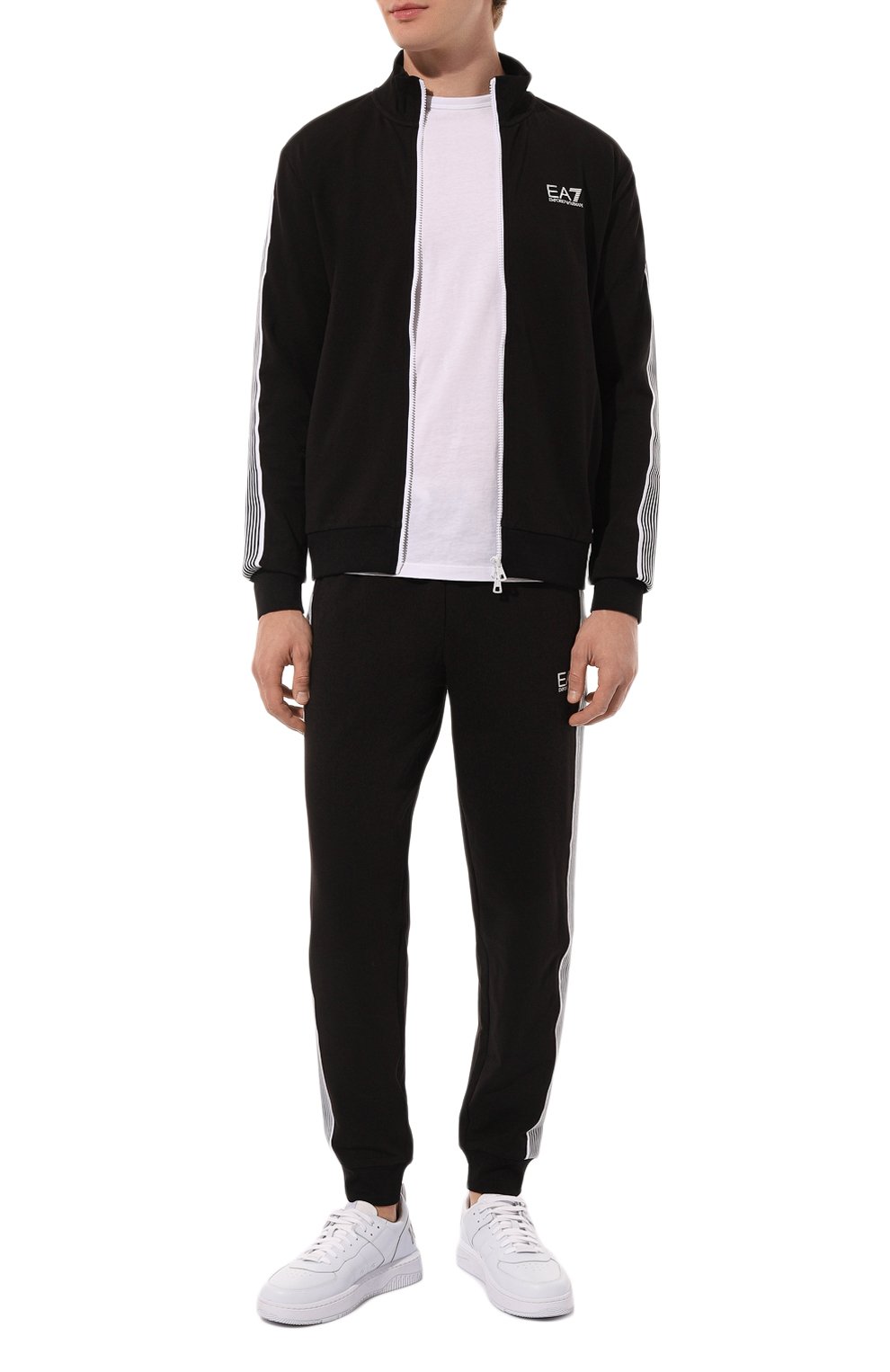 Хлопковый спортивный костюм EA7, арт. 6DPV56/PJLIZ, фото 1