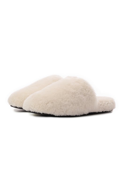 Домашние туфли из овчины Frette 25299124 00F 90352 Кремовый 25299124 00F 90352