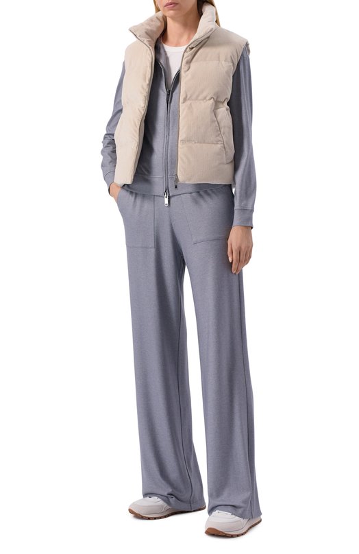 Брюки из кашемира и шелка MVST M25.2MW.T404/45623 Серый  M25.2MW.T404/45623 Фото 2