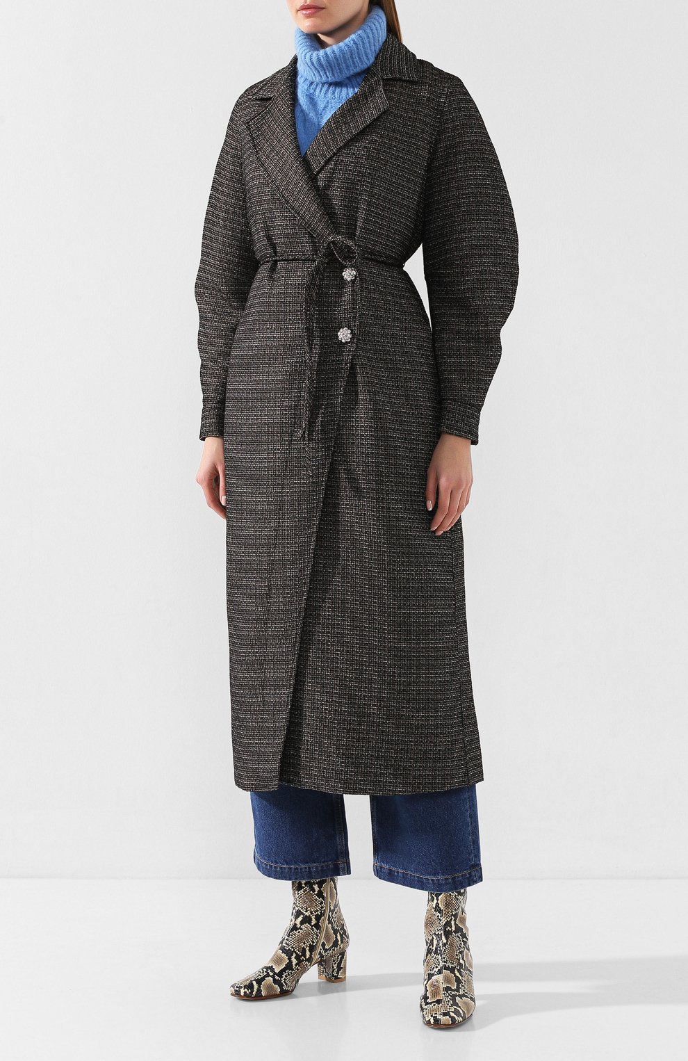 Пальто с поясом GANNI, арт. F4172, фото 3