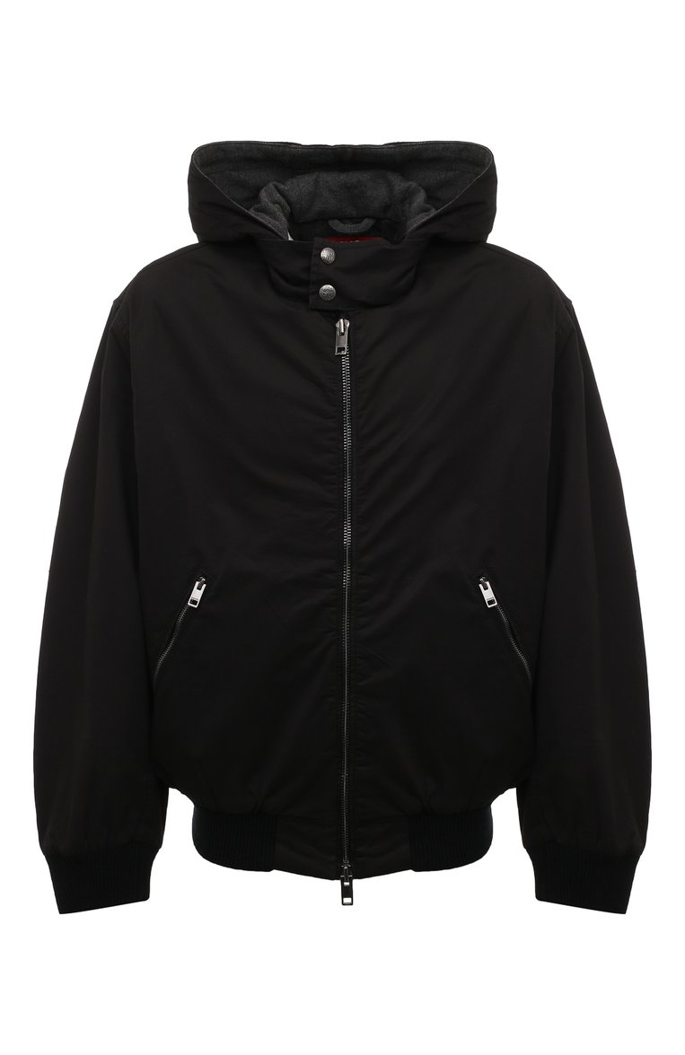 Diesel hooded bomber jacket top