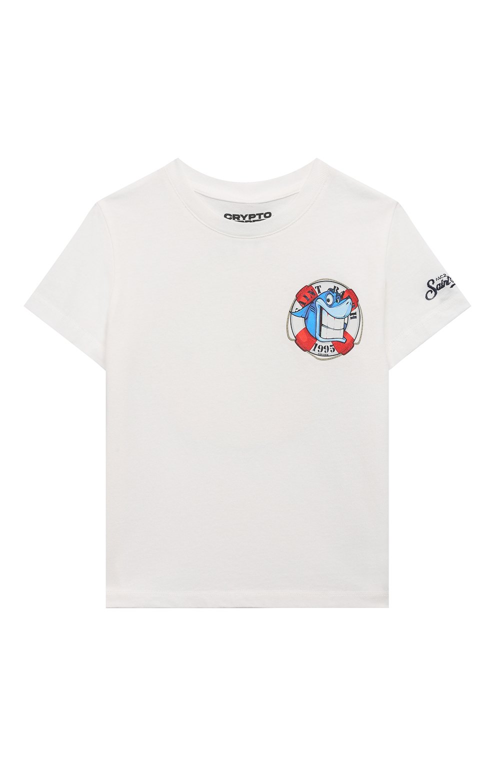 Хлопковая футболка MC2 SAINT BARTH, арт. STBK TSHIRT B0Y/TSH0001/03060F, фото 1