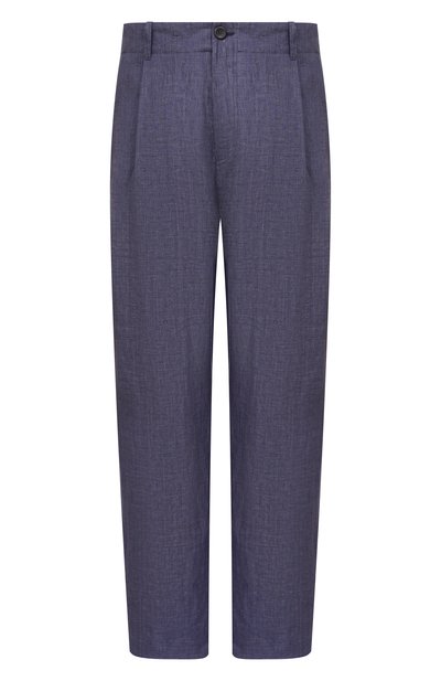 Мужские льняные брюки HANNES ROETHER, арт. PA21DRE.619