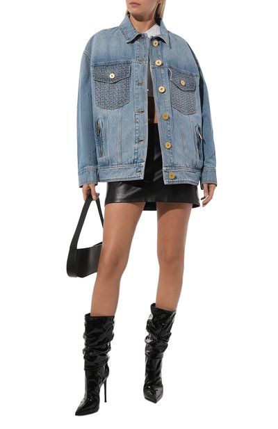 Джинсовая куртка BALMAIN, арт. AF1TC060DD09, фото 2