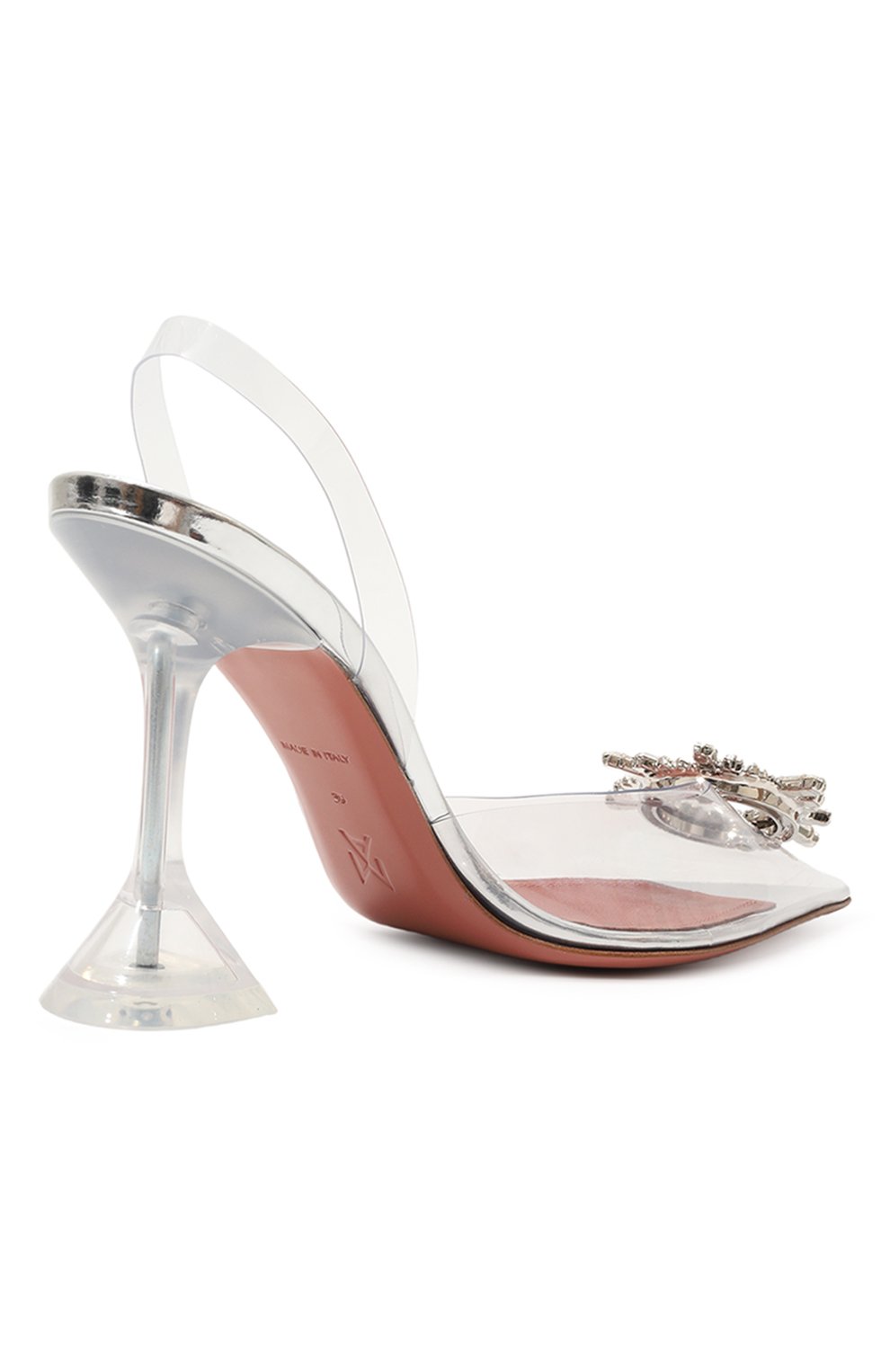 Туфли begum glass sling AMINA MUADDI, арт. BEGUM GLASS SLING/PVC, фото 5