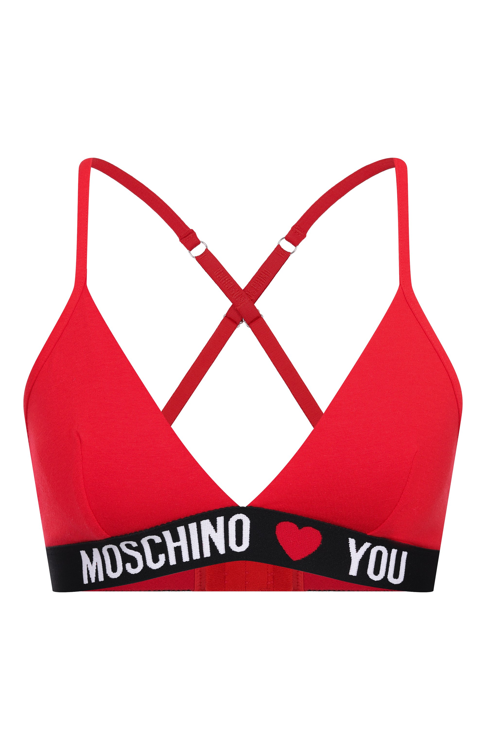 Хлопковый бюстгальтер MOSCHINO, арт. A1410/4402, фото 1