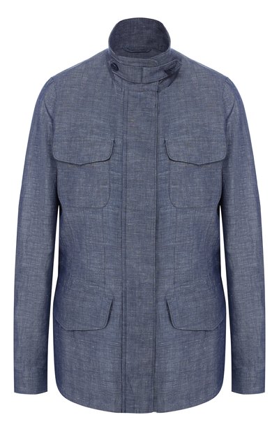 Женский жакет из смеси льна и хлопка LORO PIANA, арт. FAI5977