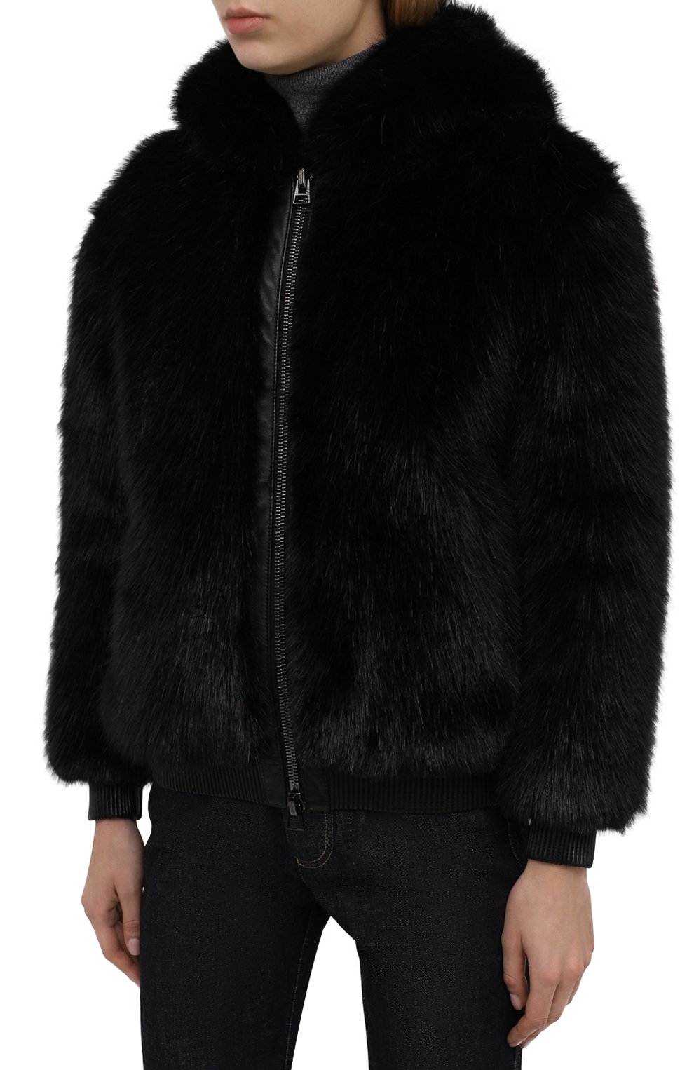 Шуба из экомеха TOM FORD, арт. CSF645-FUT010, фото 3