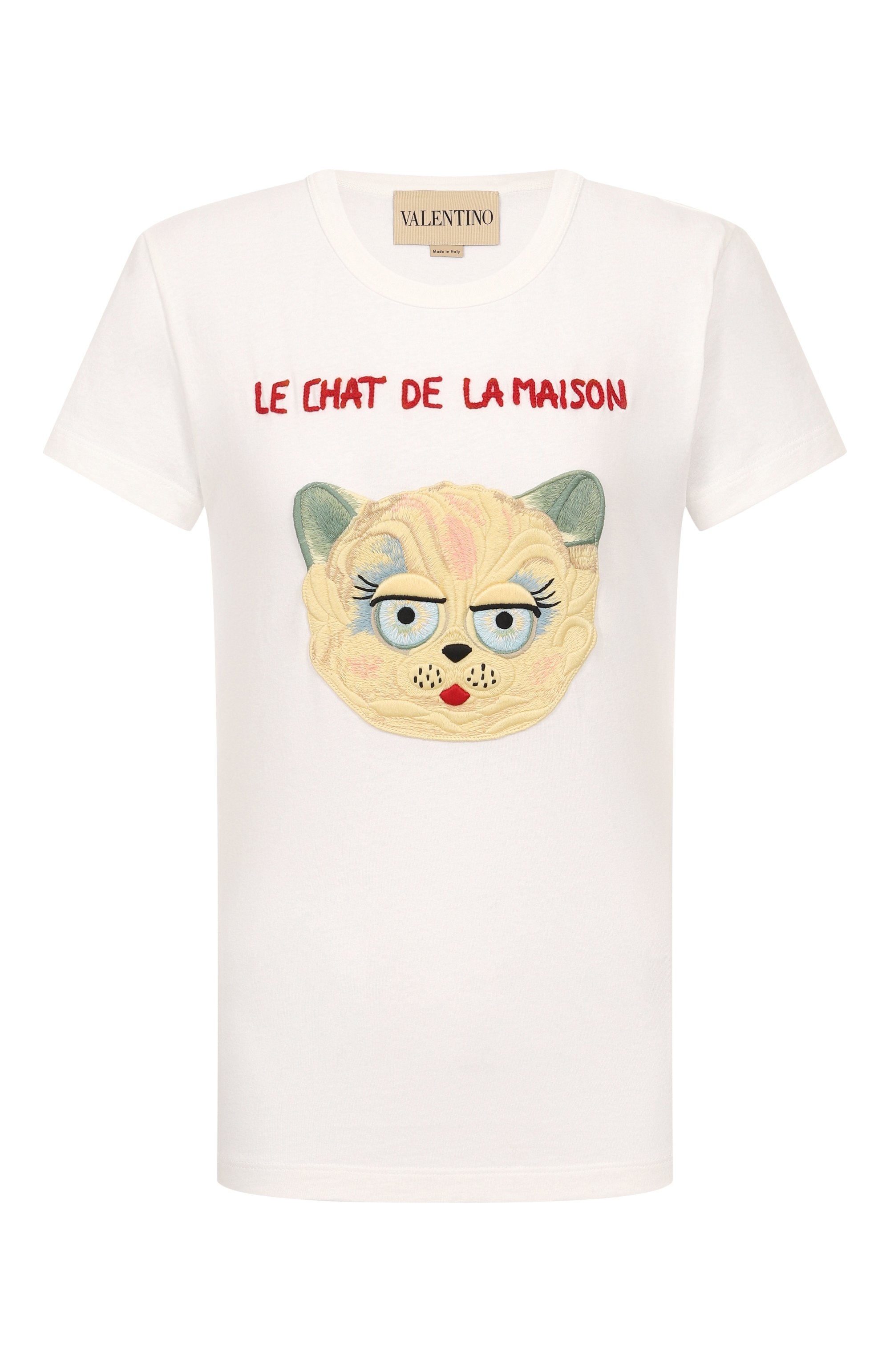 Хлопковая футболка VALENTINO, арт. 7B3MG25J/9LD, фо�то 1