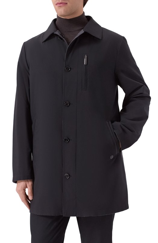 Двусторонний плащ Stefano Ricci MDJ5300200/PL001H Чёрный  MDJ5300200/PL001H Фото 3