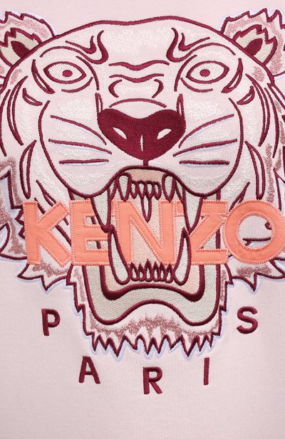 Хлопковый свитшот KENZO, арт. FC52SW8244XL, фото 5