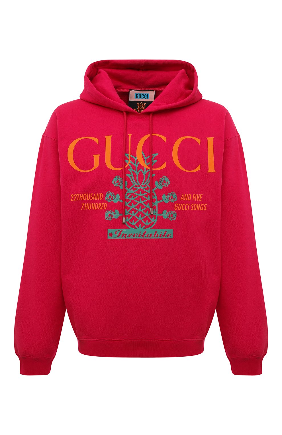 Хлопковое худи GUCCI, арт. 674900 XJD22, фото 1