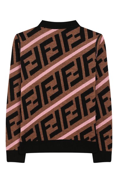 Шерстяной кардиган FENDI, арт. JFG050/A8L7/10A-12+, фото 2