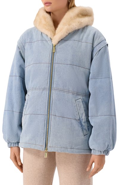 Джинсовый пуховик MAX AND MOI, арт. H25DEVA, фото 3