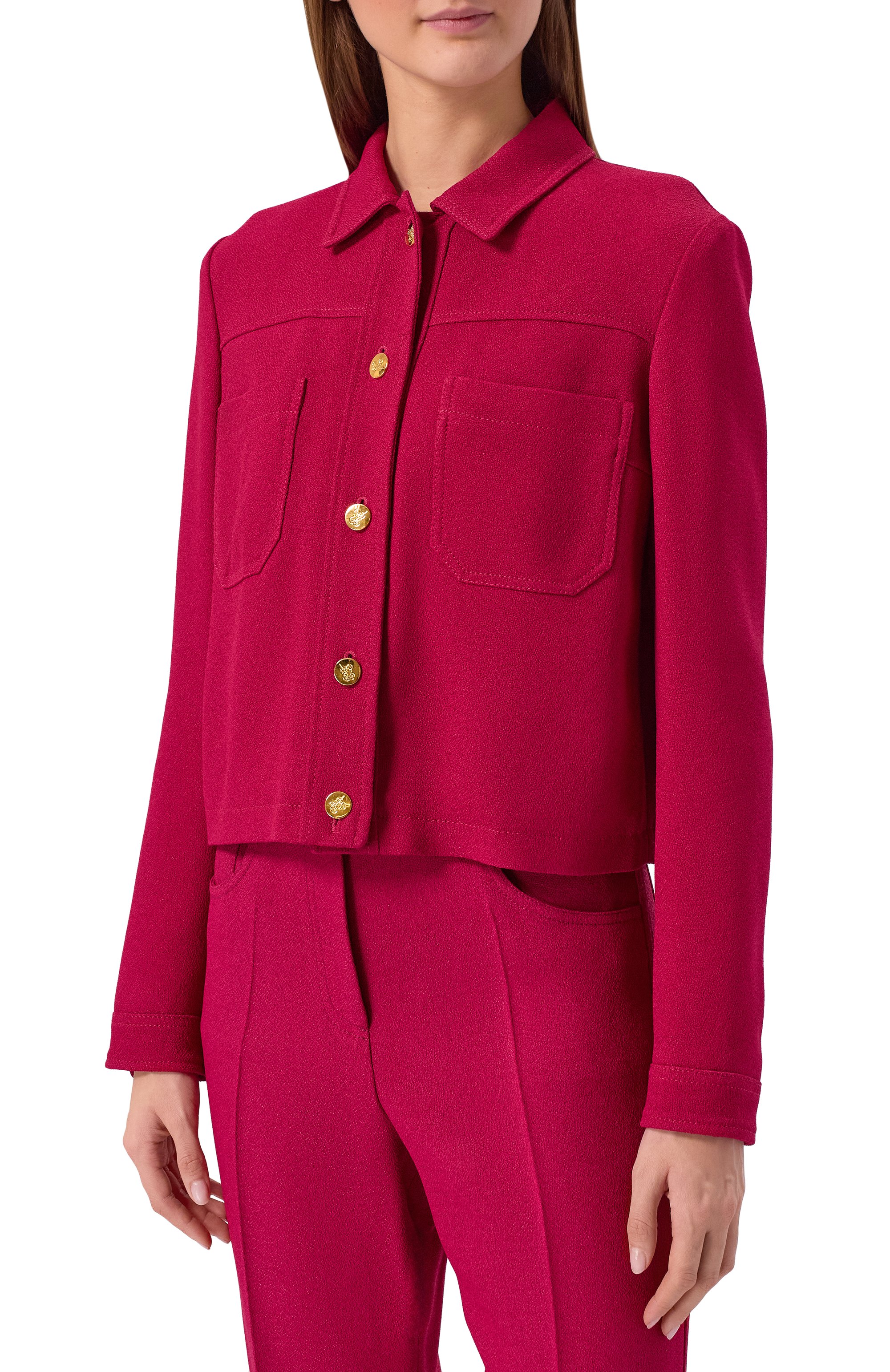 Жакет из вискозы GIAMBATTISTA VALLI, арт. 26SSPVCA6149/09CRE, фот о 3