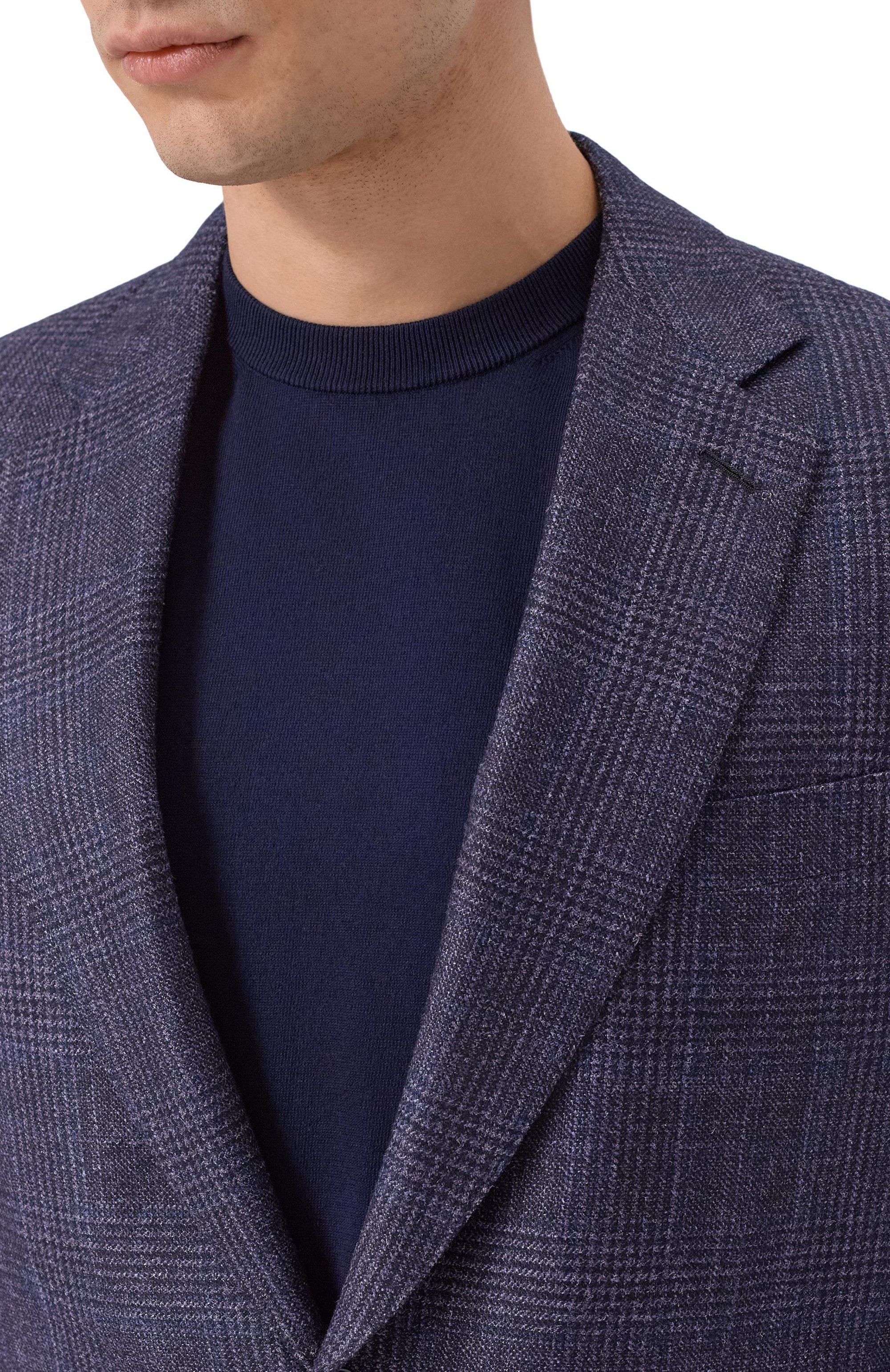 Пиджак из шерсти и шелка STEFANO RICCI, арт. M1RFSR2000/LP73HA, фото 6