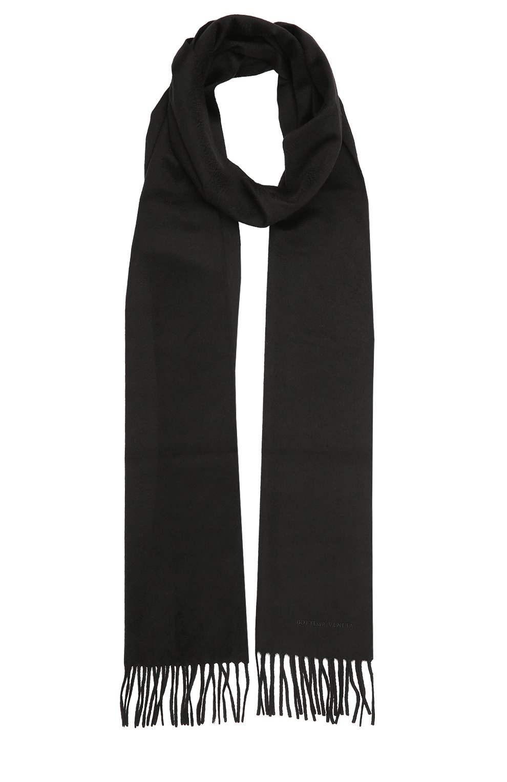 Шарф из кашемира с бахромой BOTTEGA VENETA, арт. 443857/3V201, фото 1