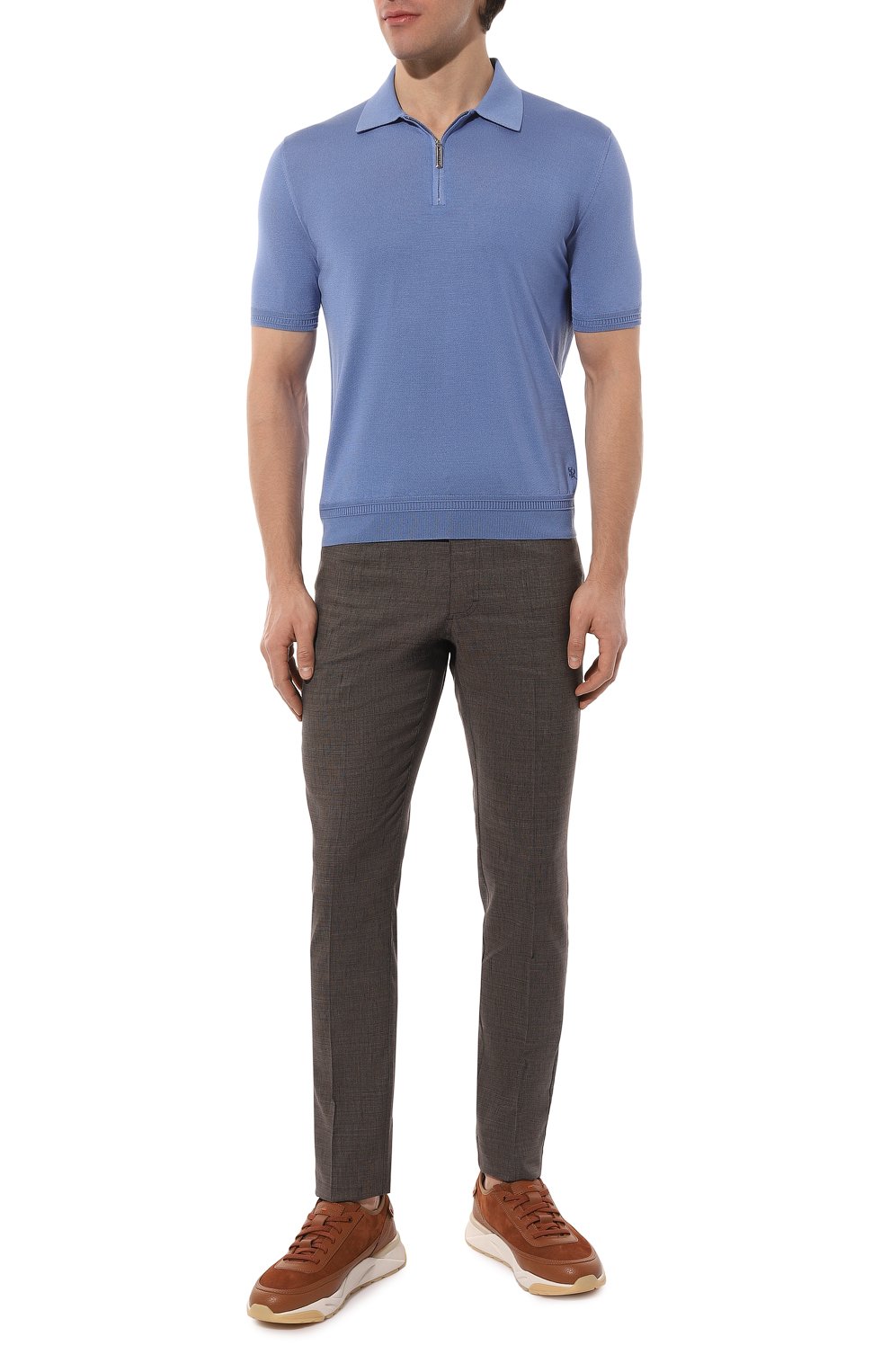 Шелковое поло STEFANO RICCI, арт. K616215P31/F23101, фото 2