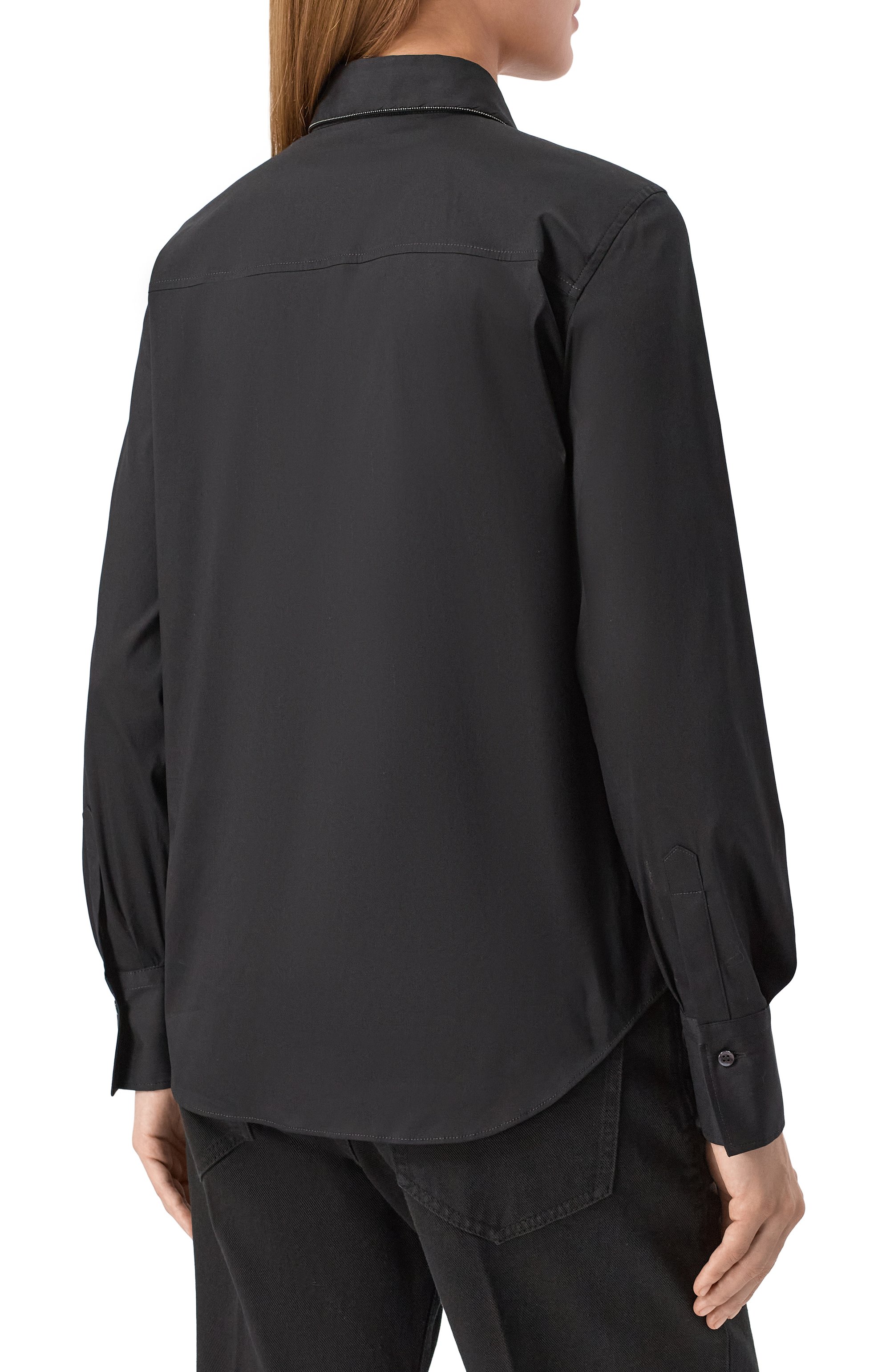 Хлопковая рубашка BRUNELLO CUCINELLI, арт. MP091MA606, фото 4