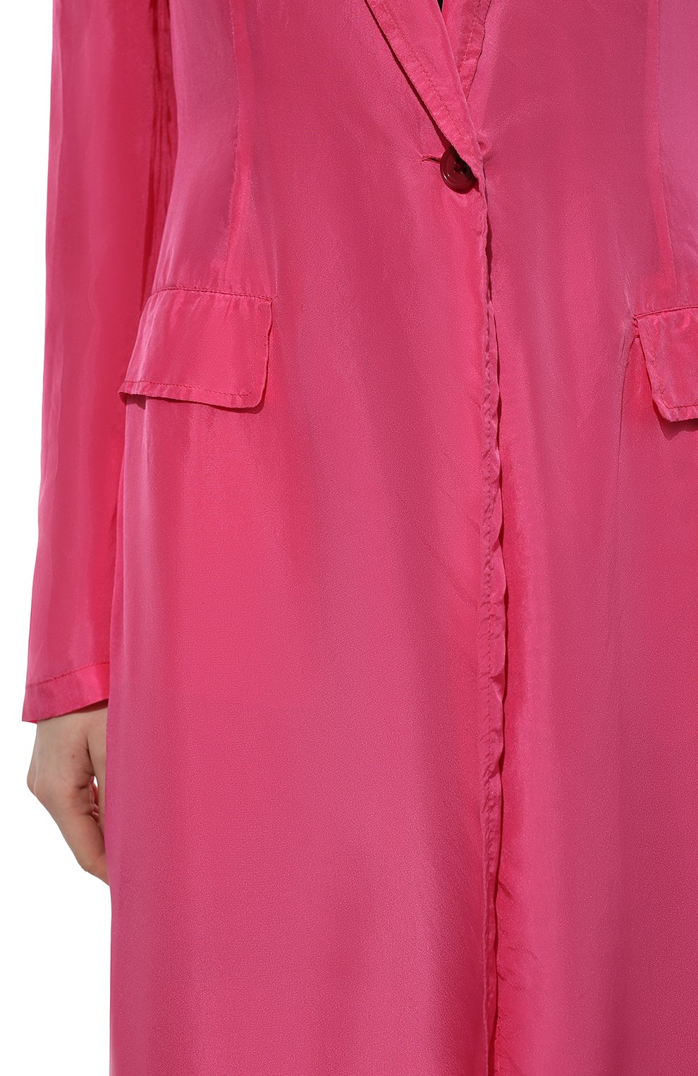 Шелковый плащ DRIES VAN NOTEN, арт. 221-030446-4170, фото 5