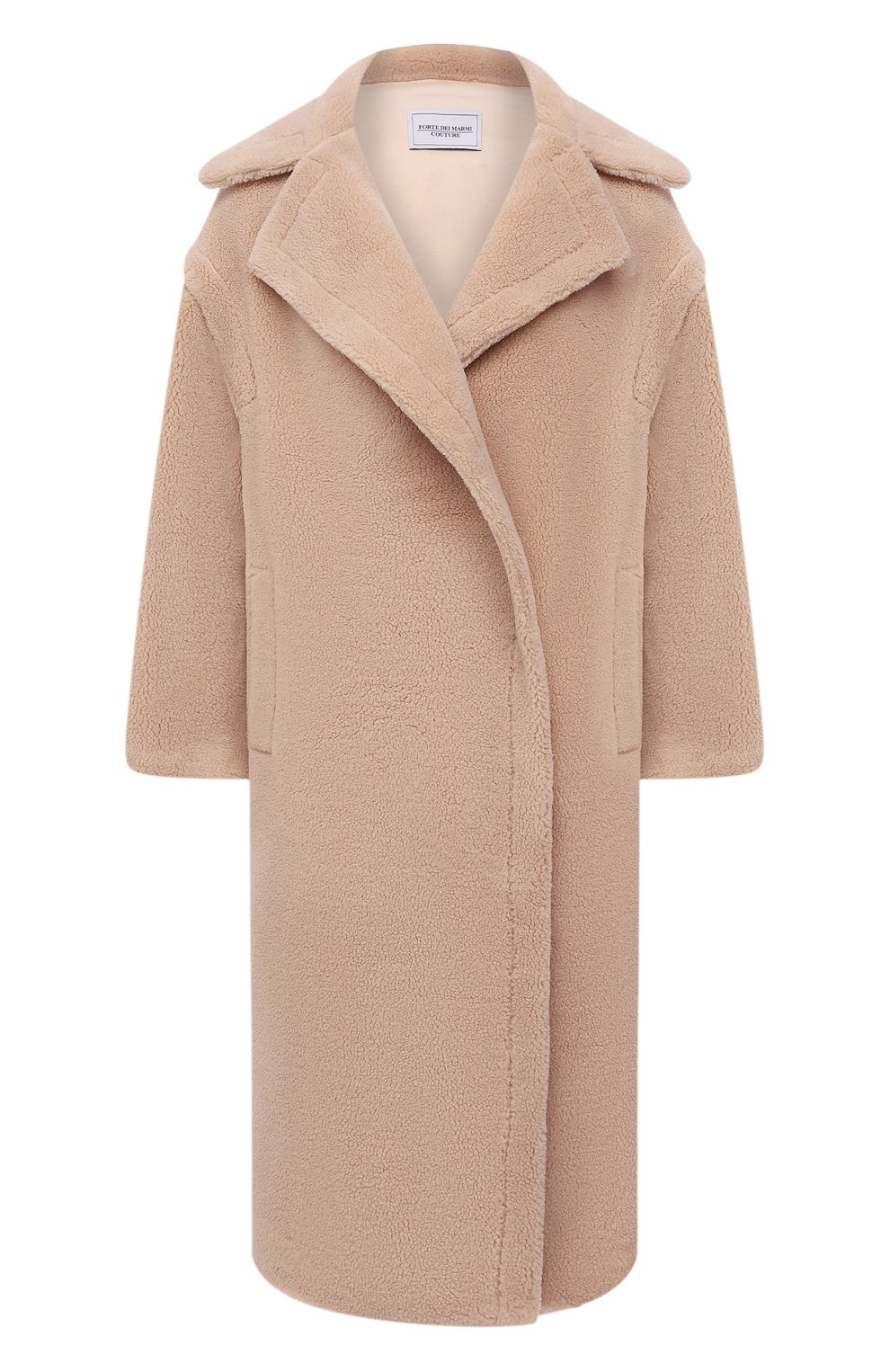 Шуба FORTE DEI MARMI COUTURE бежевого цвета по цене 61500 руб., арт. 21WF1565, фото 1 Шуба FORTE DEI MARMI COUTURE, арт. 21WF1565, фото 1