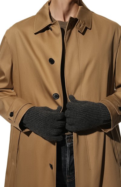 Кашемировые перчатки GIORGIO ARMANI, арт. 744141/1A200, фото 2