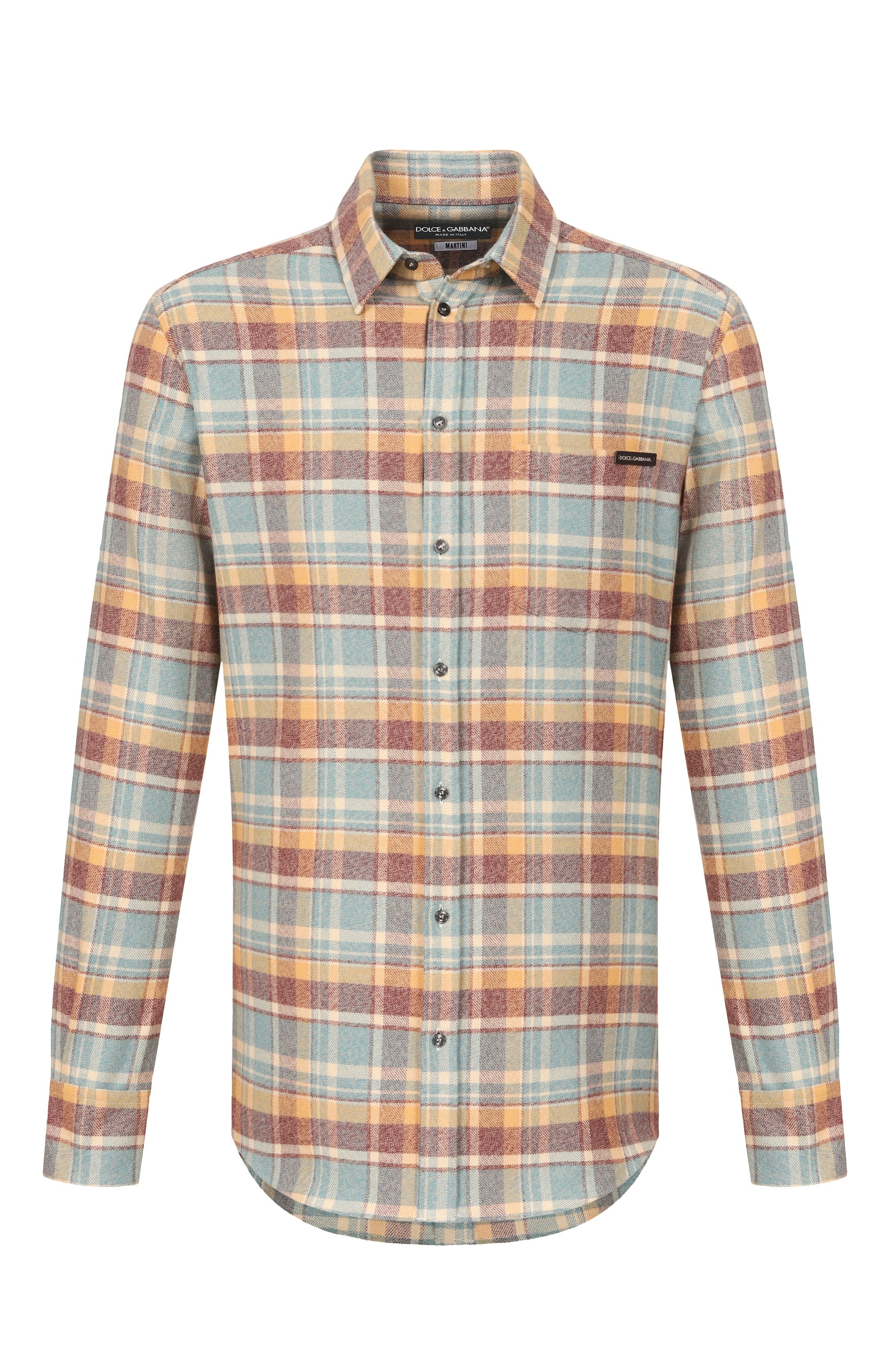 Хлопковая рубашка DOLCE & GABBANA, арт. G5JZ9T/FQ5ND, фото 1