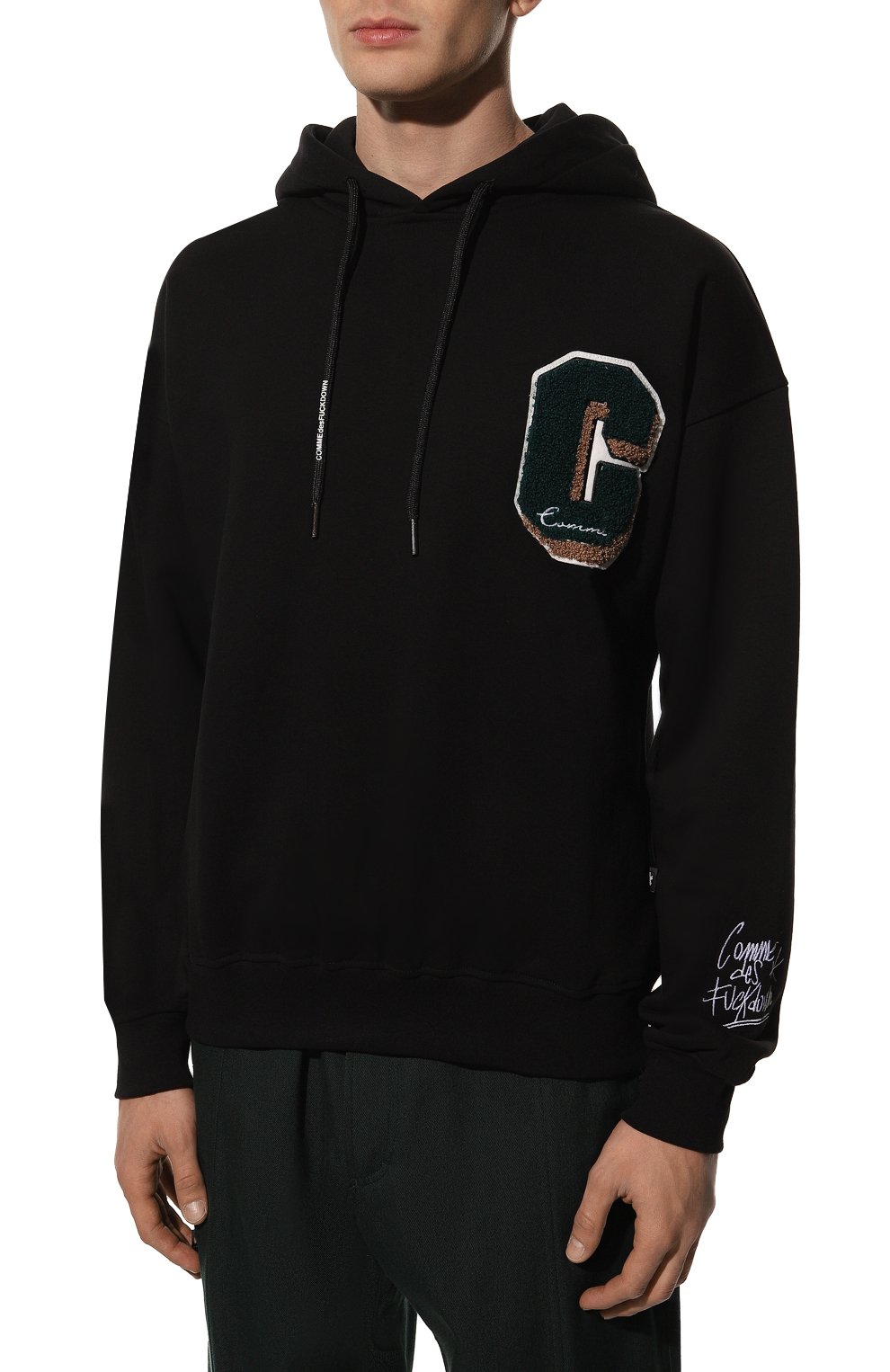 Хлопковое худи COMME DES FUCKDOWN, арт. CDFU1860, фото 3