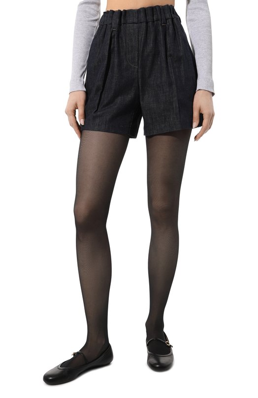 Джинсовые шорты Brunello Cucinelli M0F28P5905 Синий  M0F28P5905 Фото 3