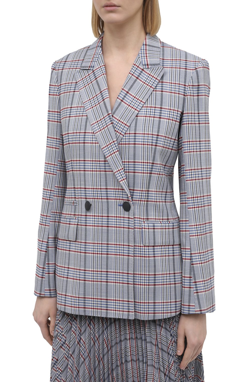 Жакет RAG AND BONE серого цвета по цене 55250 руб., арт. WAW20F40122Y12, фото 3 Жакет RAG AND BONE, арт. WAW20F40122Y12, фото 3