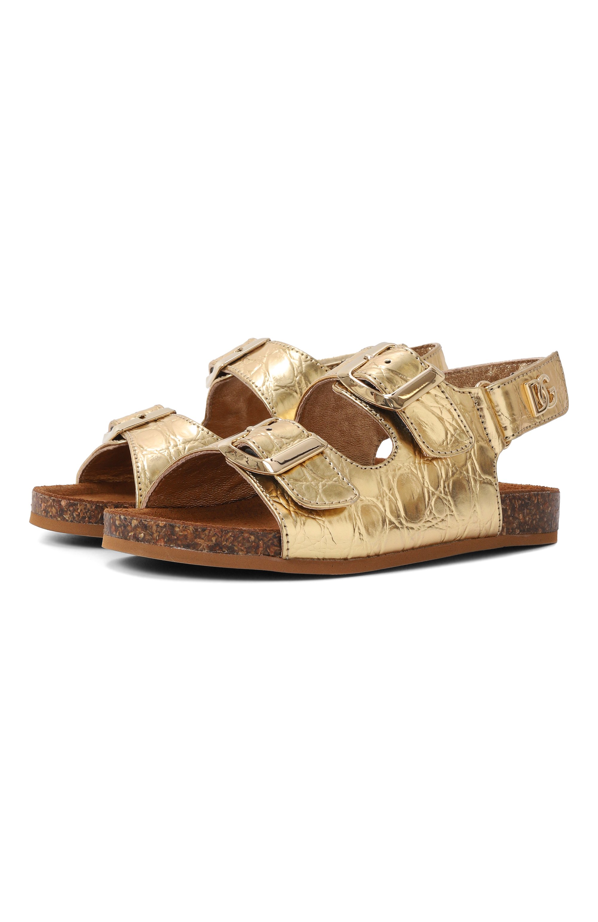 Кожаные сандалии DOLCE & GABBANA, арт. D11320/AU138/24-28, фото 1