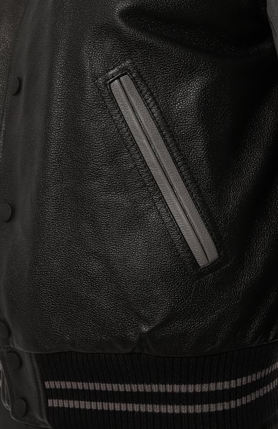 Кожаный бомбер DONDUP, арт. UJ893/PL0486U XXX, фото 5