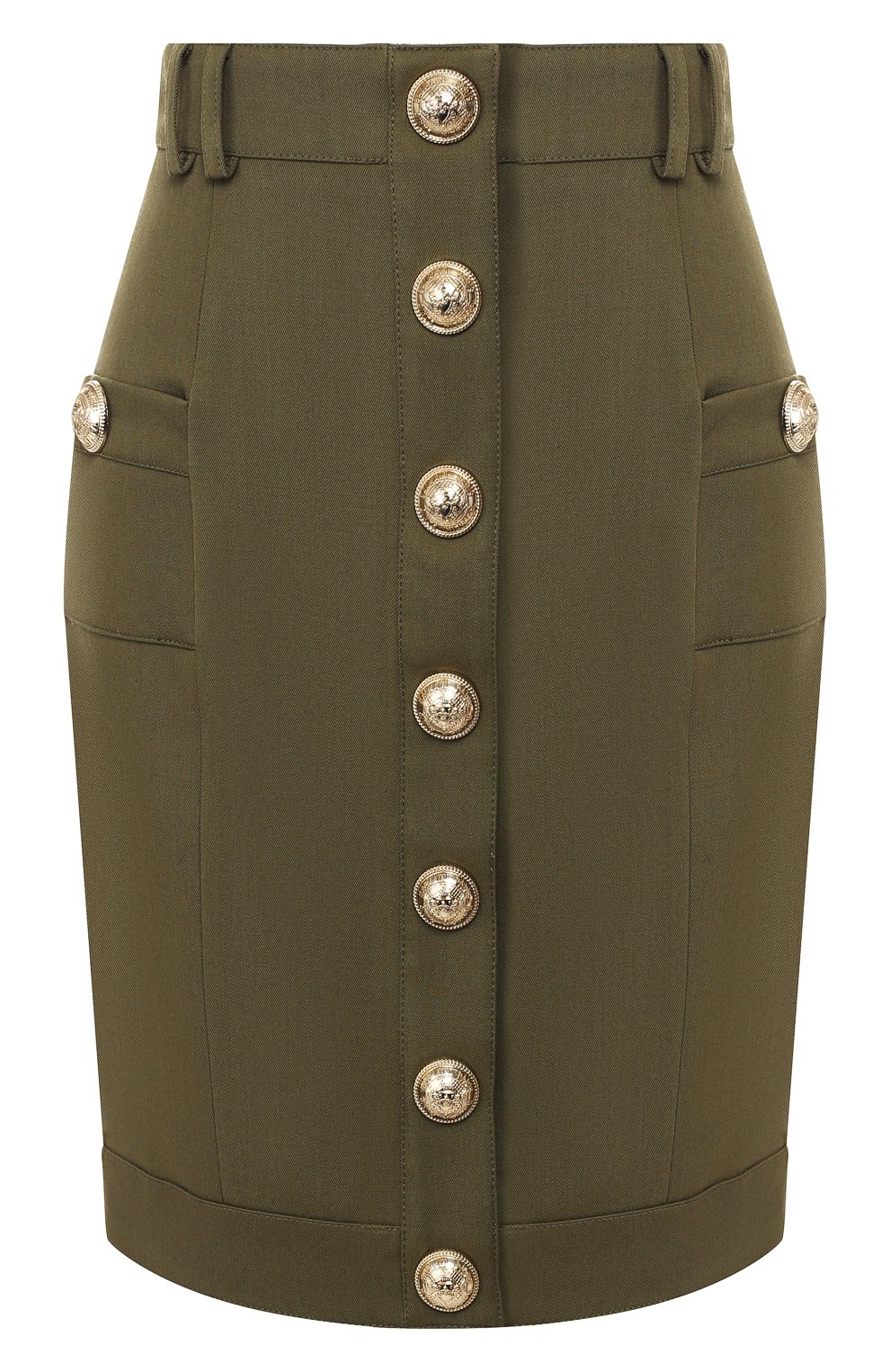 Шерстяная юбка BALMAIN, арт. TF14306/167L, фото 1