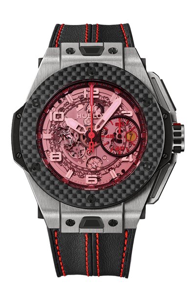 Мужские часы ferrari carbon red magic HUBLOT, арт. 401.NQ.0123.VR