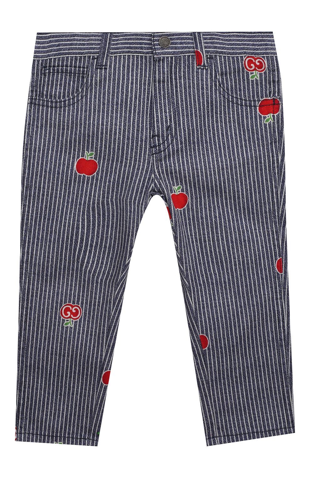 Джинсы GUCCI голубого цвета по цене 34450 руб., арт. 652638/XDBKY, фото 1 Джинсы GUCCI, арт. 652638/XDBKY, фото 1