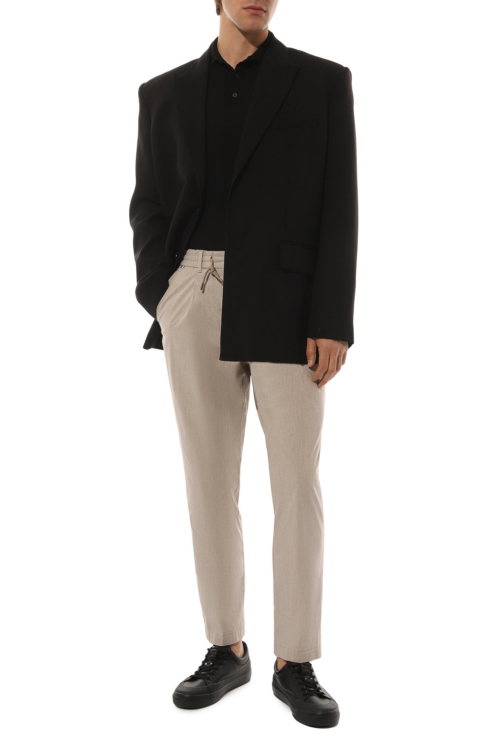 Хлопковые брюки BOSS, арт. 50489441, фото 2