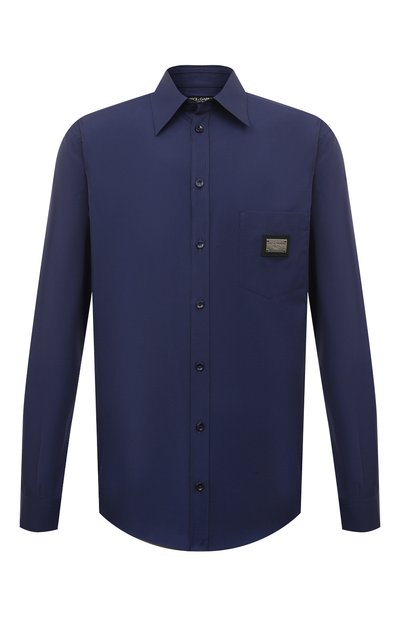 Мужская хлопковая рубашка DOLCE & GABBANA, арт. G5JG4T/FU5U8