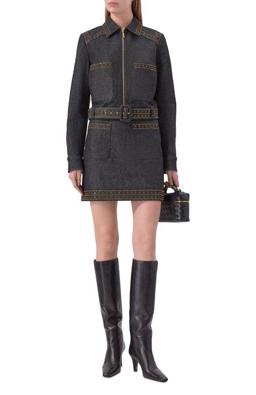 Джинсовая юбка Elie Saab SK241EF25/DE002 Синий  SK241EF25/DE002 Фото 2