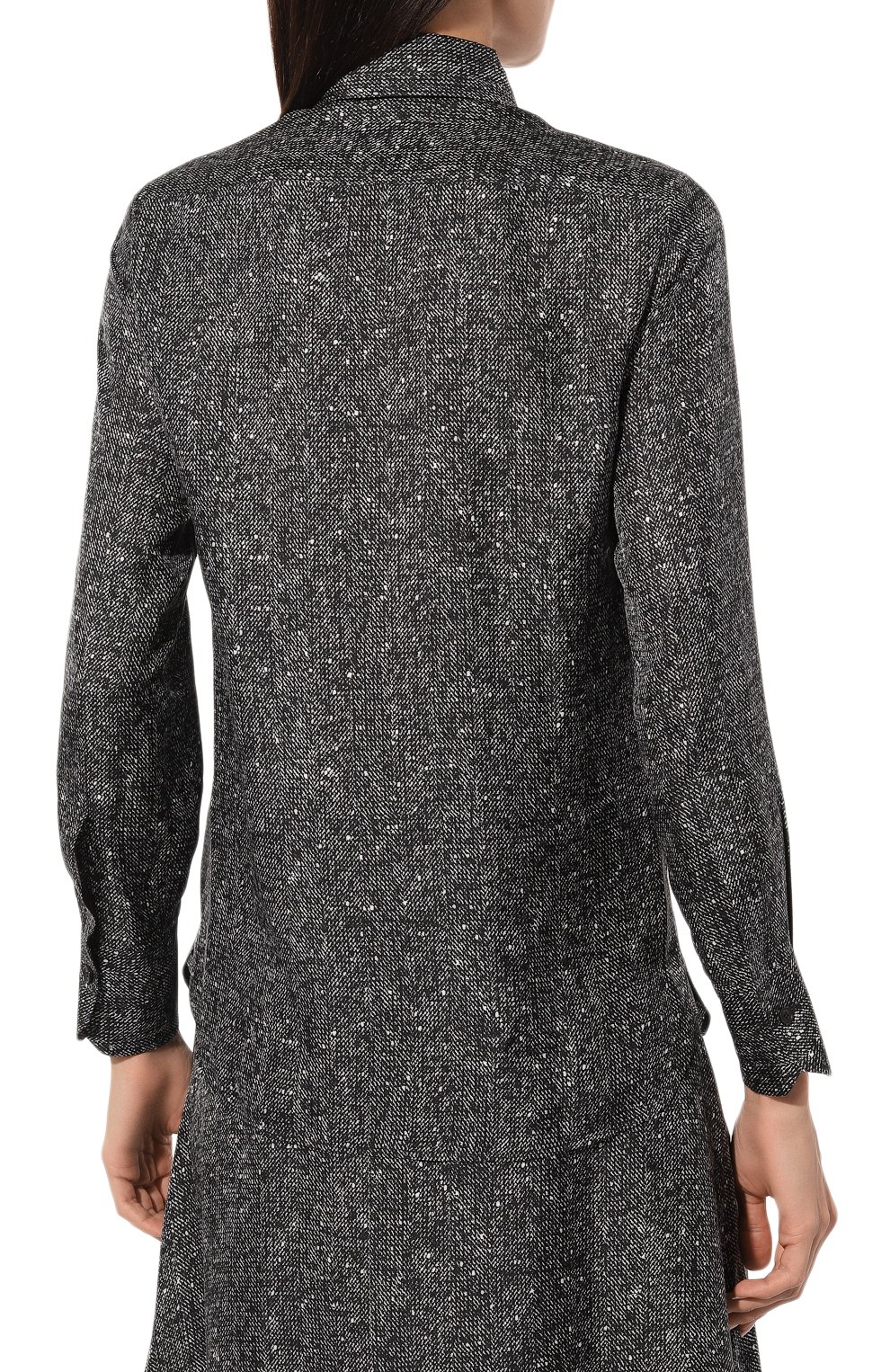 Шелковая блузка KITON, арт. D48407K0531E04, фото 4