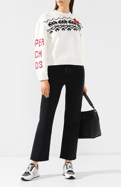 Комбинированные кроссовки billie MICHAEL MICHAEL KORS, арт. 43R9BIFS1M, фото 2