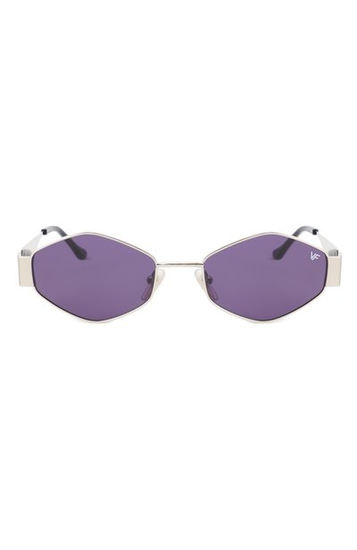 Солнцезащитные очки VINTAGE FRAMES, арт. CYPHER 2 24KT WHITE G0LD/BLACK, фото 2