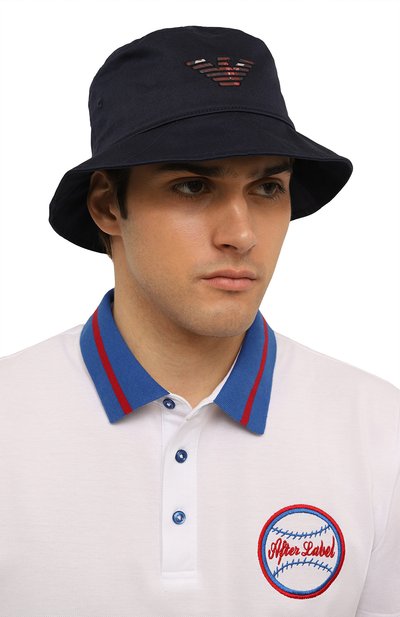 Хлопковая панама EMPORIO ARMANI, арт. 230195/4R506, фото 2