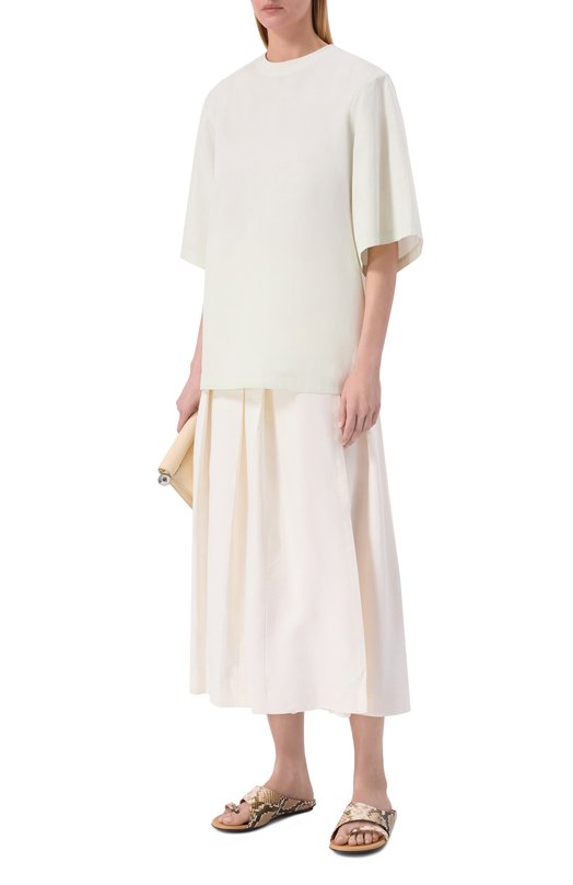 Кожаные шлепанцы Premiata M7362/TANZANIA Бежевый  M7362/TANZANIA Фото 3