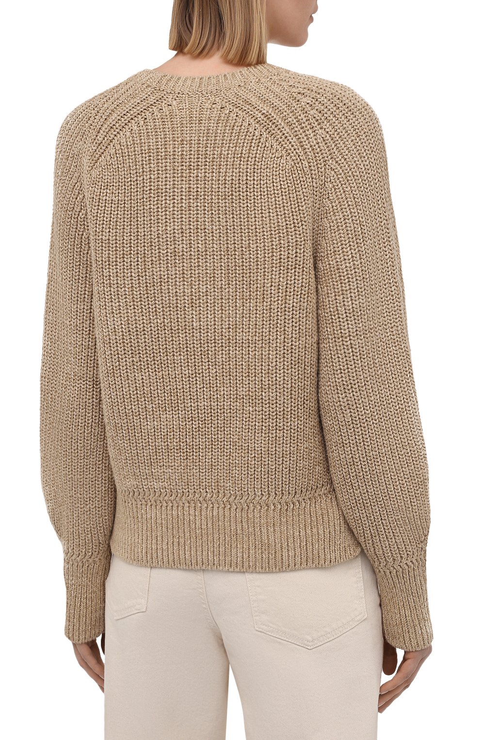 Свитер из хлопка и льна POLO RALPH LAUREN, арт. 211839009, фото 4