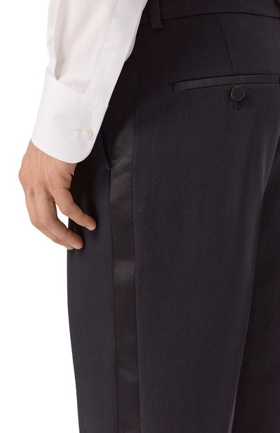 Шерстяные брюки BALMAIN, арт. FH1PM085/MH49, фото 5